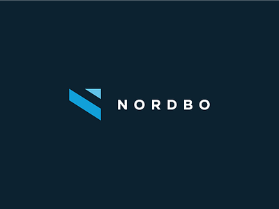 Nordbo Robotics design flat geometric icon illustration lines logo type typography vector