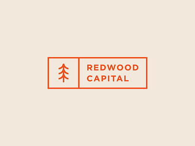 Redwood Capital 2d abstract art branding composition design flat forest geometric icon illustration lines logo minimal minimalism nature tree typography vector vintage