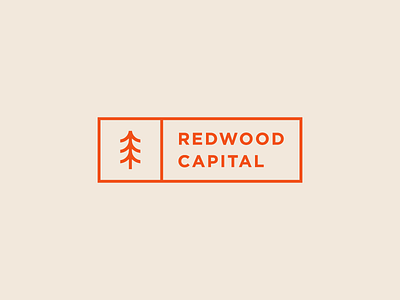 Redwood Capital 2d abstract art branding composition design flat forest geometric icon illustration lines logo minimal minimalism nature tree typography vector vintage