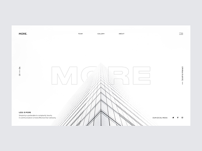 M. Architecture abstract architechture branding composition design flat geometric grid grid layout illustration layout lines minimal photography typography ui ux ui web webdesign website