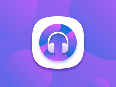 Music Headphone AppIcon android app icon app icon app icon design app icon designers app icon logo app logo appicon colorful creative creative design creative logo icon icon design ios app icon logo music music art music icon music logo vector