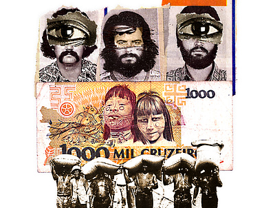 'Political, work and the financial interest among them' art artist artmajeur colagem collage collage art collageart collageonpaper contemporaryart culture eye handmade human kunst man money politics retro vintage