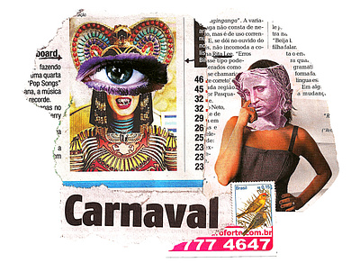 'My meat is carnival and my heart is the same' art artist artmajeur cleopatra colagem collage collage art collageart collageonpaper contemporaryart design eye handmade kunst minimal photography retro type typography vintage