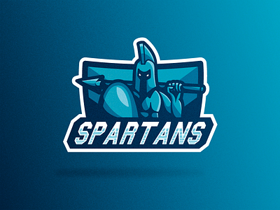 Spartans design illustrator logo mascot mascot design mascot logo shapes vector