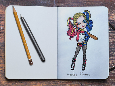 Harley Quinn character comics harley harleyquinn margotrobbie quinn squad suicide suicidesquad