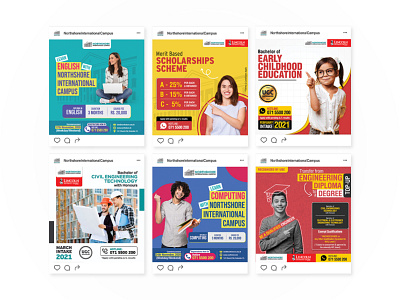 Northshore College | Social Media Posts Design