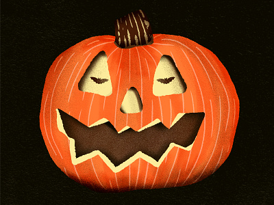 Halloween Pumpkin art berlin branding bulgaria design digital art digital illustration germany graphic design halloween illustration illustrator minimal photoshop pumpkin spooky vector