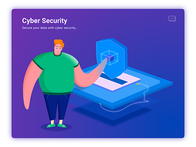 Cyber Security animation character concept design dribbble dribbble best shot illustration latest character design minimal web website