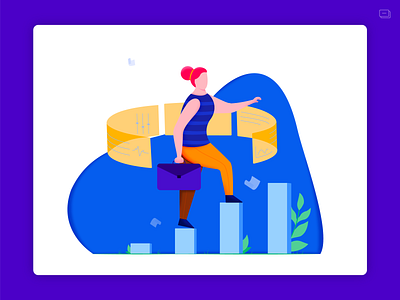 Business Woman character concept design dribbble dribbble best shot illustration latest character design minimal web website