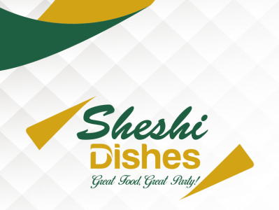 Sheshi Dishes menu cover branding design flat icon illustration illustrator lettering logo typography vector