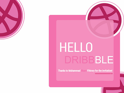 Hello Dribbble