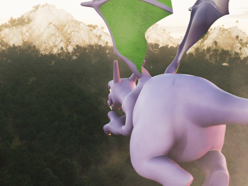 Grapezard | 3D animated intro 3d animation aniamtion gif gif animation intro