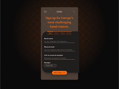 Daily UI #1 Sign-up dayliui form mobile ui sign up ui
