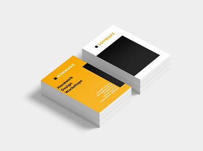 Business cards for a carpenter branding business card corporate design graphic design swiss typography