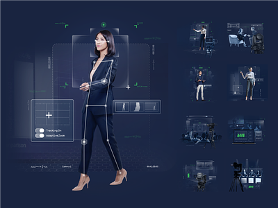 Seervision - use cases illustrations 🎥 ai artifical automation branding data illustration illustrations inteligence key visual machine learning production saas set software technology vector video