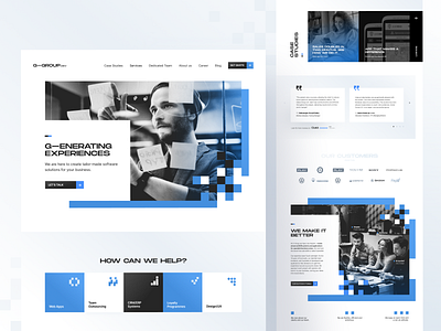 G-GROUP - website by Aleksandra Janik-Przyborowska for HEHE.studio on ...
