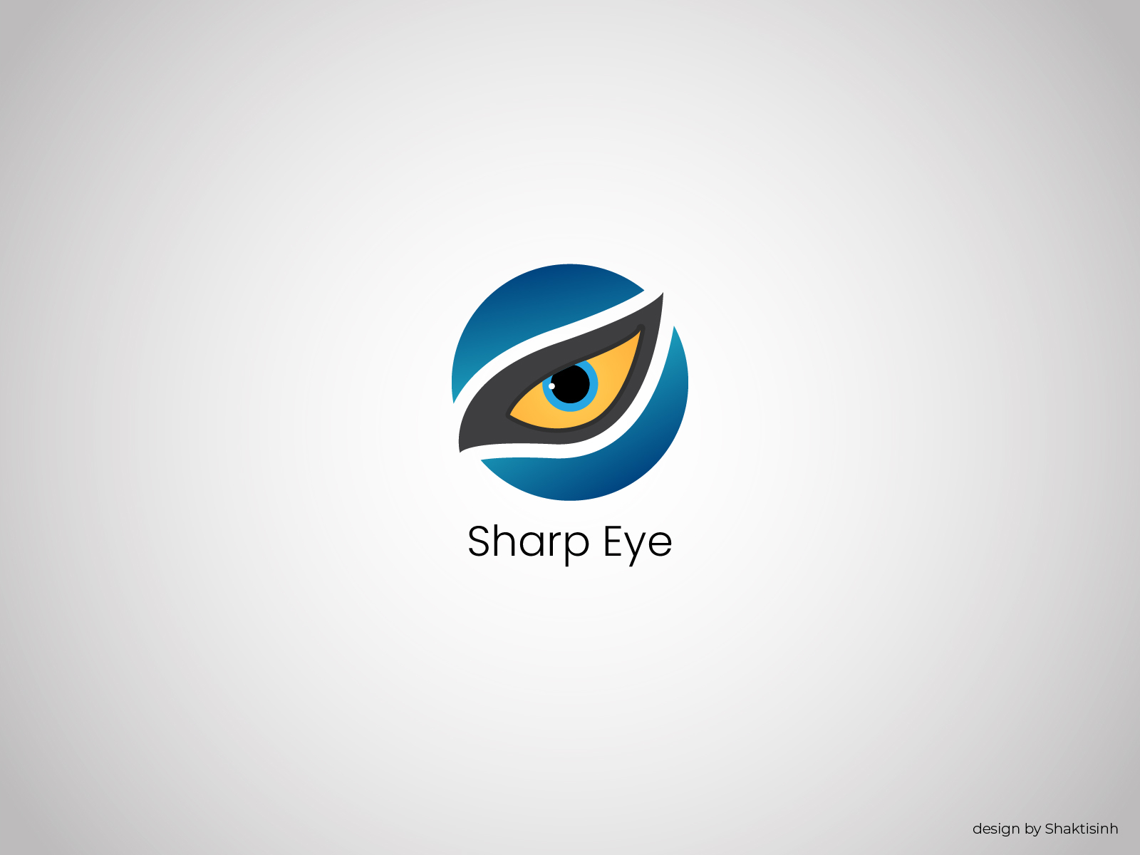 Sharp Eye Logo Design by Shaktisinh Rathod on Dribbble