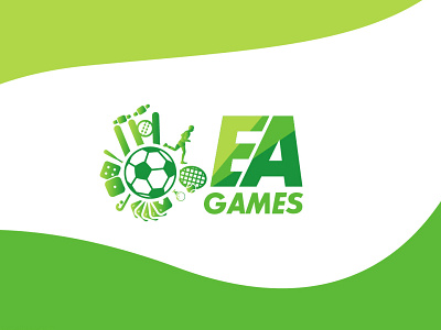 EA Games Logo Design