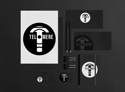Telomere Science Company Logo Mock UP affinity designer affinity photo branding concept concept design graphic design logo logo concept logo design yorkshire