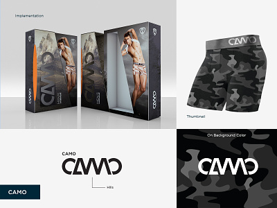 CAMO - Mens Underwear artwork bahreisy branding design designer freelancer indonesia logo syarif syarifbahreisy vector