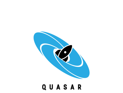 Quasar Logo by Boitumelo Shaun Pitsoane on Dribbble