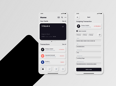 Neuomorphism Design - Bank App app design neuomorphism ui