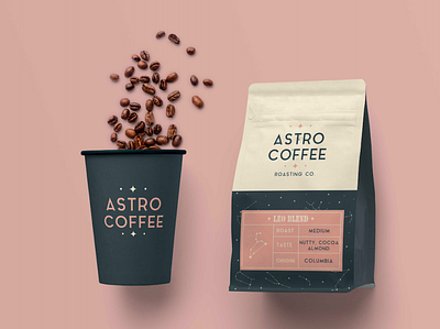 Coffee Packaging astrology brand design branding coffee coffee bean coffee logo coffee package coffee packaging logo