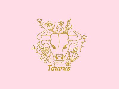 Taurus Zodiac Sign by Kira Rittgers on Dribbble