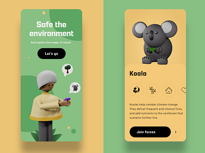 Native animal concept app