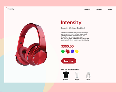 Daily UI challenge - Day 12  Ecommerce Shop