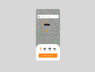 Daily UI challenge - Day 20 Location Tracker app dailyui dailyui020 dailyuichallenge digital location tracker