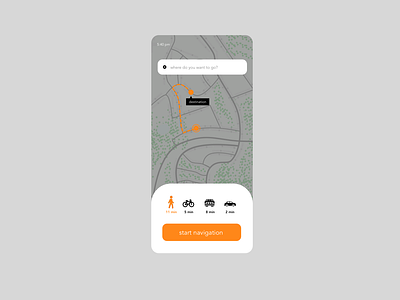 Daily UI challenge - Day 20  Location Tracker