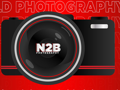 N2B Photography Logo app art branding cult design designer flat icon illustration logo