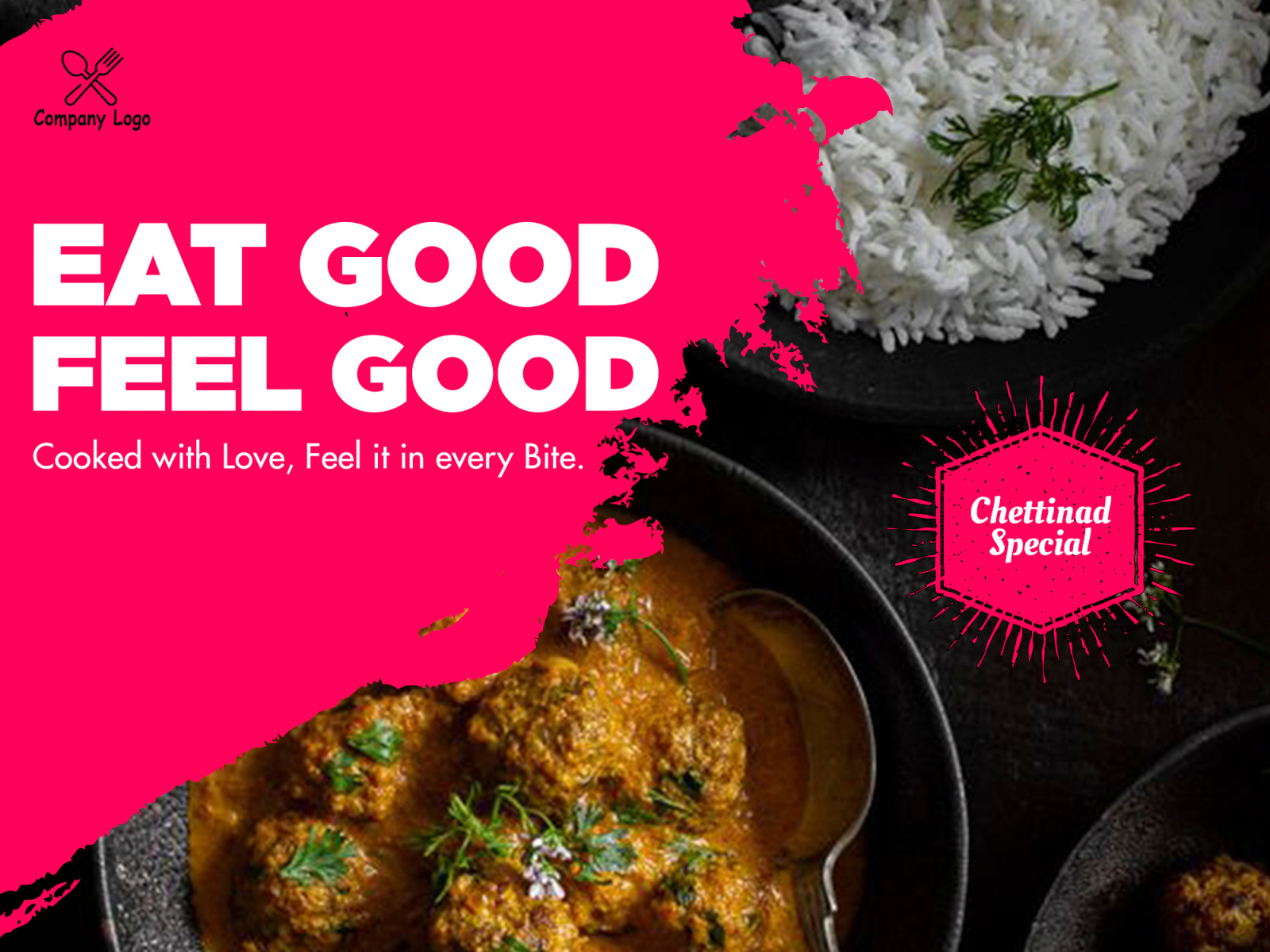 Eat Good ! Feel Good !! by Balajee NB on Dribbble