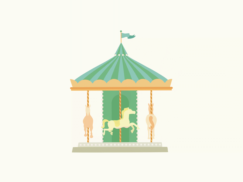 Carousel adobe illustrator animated carousel flat gif gif animation illustration video