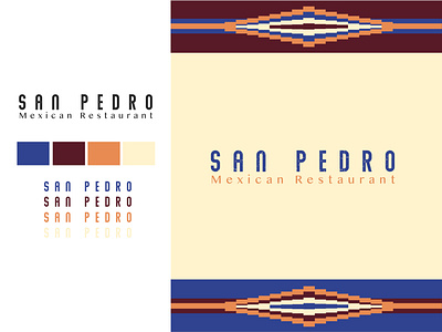 Mexican Restuarant logos adobe illustrator brand brand design brand identity branding contemporary design illustrator logo simple typography vector