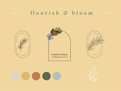 Flourish & Bloom - Brand Identity