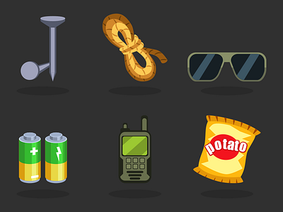 Survival Game Icons