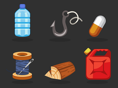 Survival Game Icons