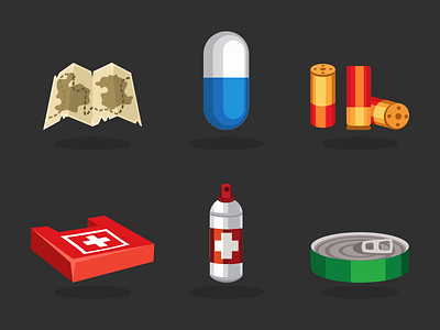 Survival Game Icons