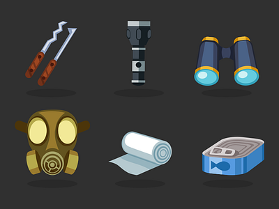 Survival Game Icons