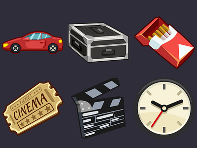 Detective Pack Icons 1