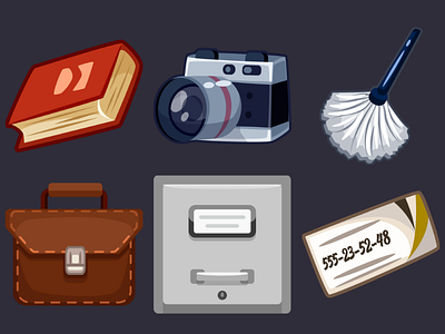 Detective Pack Icons 12