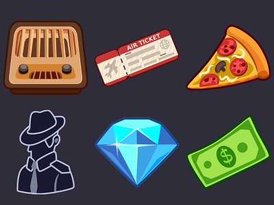 Detective Pack Icons 17