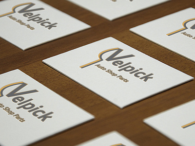 Velpick cards branding cards design mockup