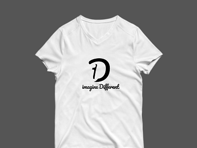 Imagine different t shirt branding design logo mockup