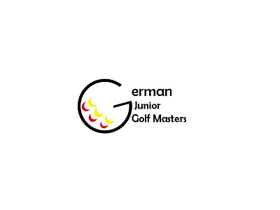 german jr golf masters branding design logo