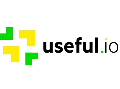 Useful IO logo branding design logo software software company software design software development tech tech logo technology technology logo