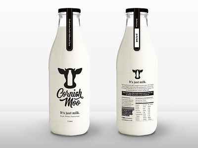 Cornish Moo - Bottle Design