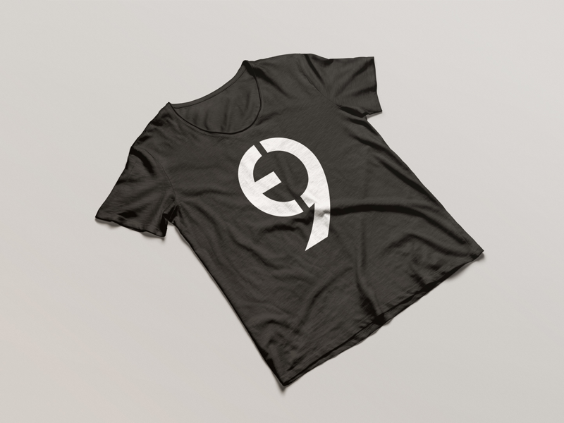 EvenNine - TShirt Design t-shirt merchandise music band branding brand brand mark logo design logo